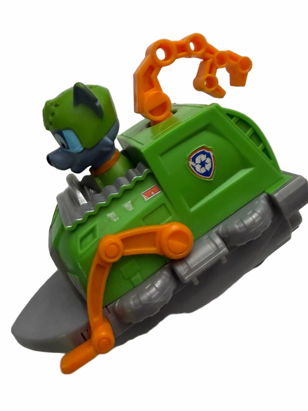 PAW Patrol Rocky Sea Patrol Pull Back Racer Toy Vehicle